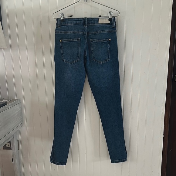 Zara Blue Skinny Jeans sz 6 - Picture 6 of 11